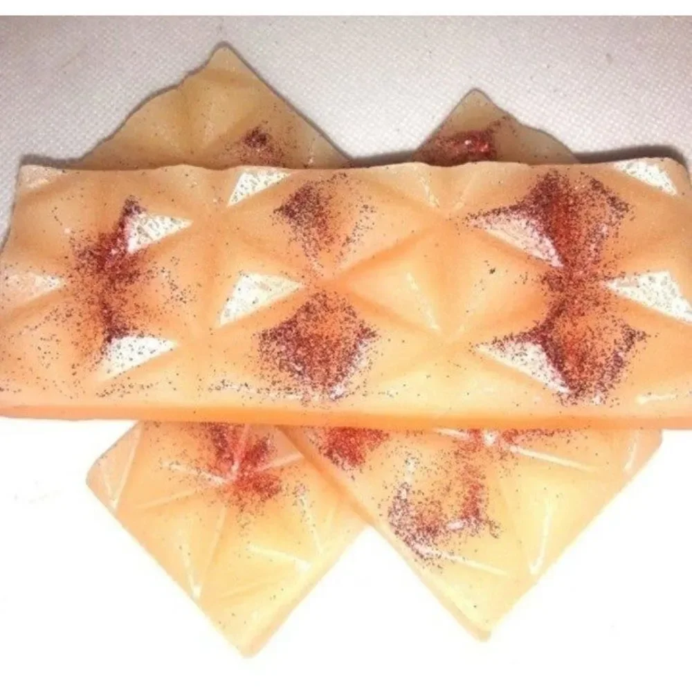 HAND Crafted Tropical Storm waxmelt glitter  bar 1pc
